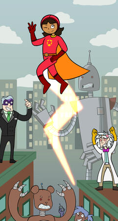 Word Girl Zine Art Word Girl Zine Art